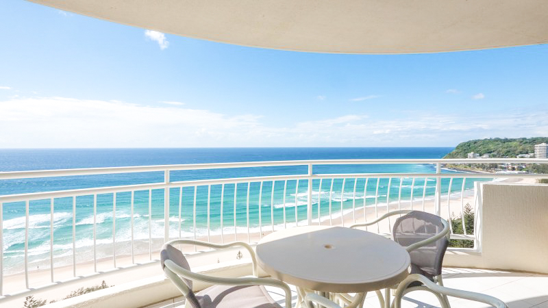 2nd Ave Beachside Apartments Balcony Ocean View