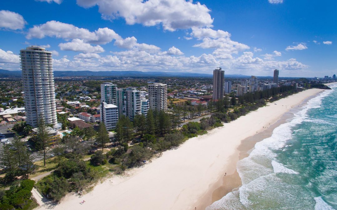 Burleigh Beach Aerial