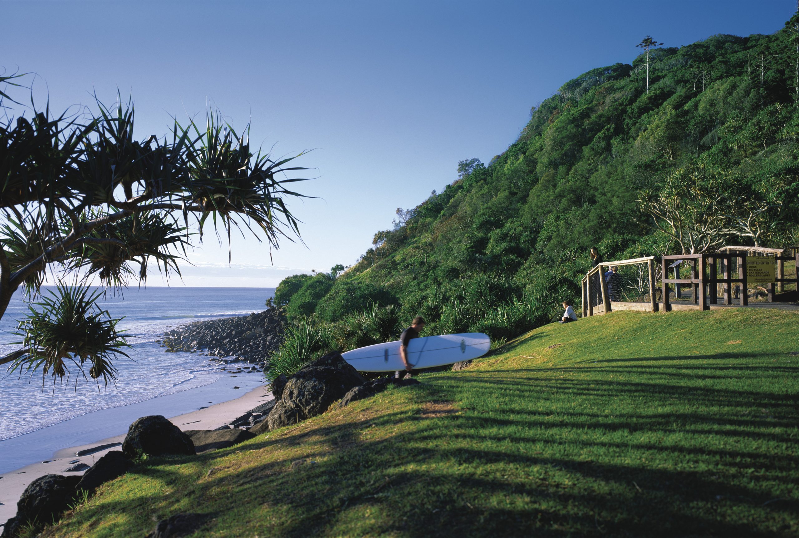 Burleigh Head National Park entry and lookout
