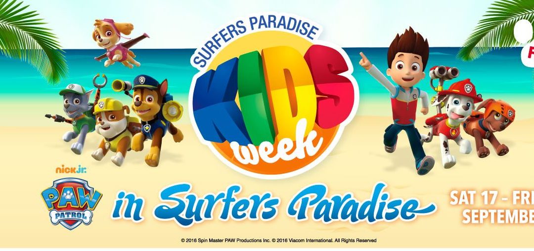 Paw Patrol Visits Surfers Paradise for Kids Week!
